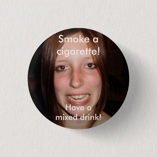 Bóton Redondo 2.54cm Pin de Ayla (Frente)