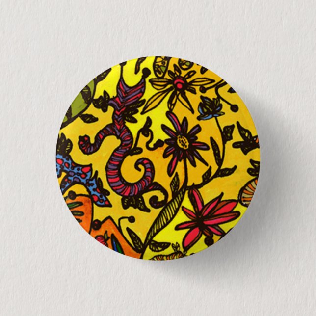 Bóton Redondo 2.54cm Pin de Wyuld (Frente)