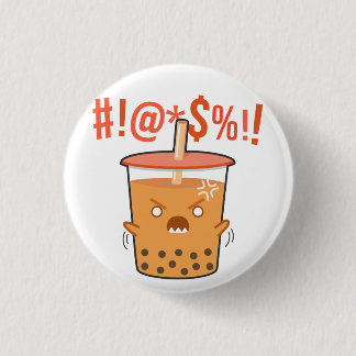 Bóton Redondo 2.54cm Pin furioso do botão do Mako