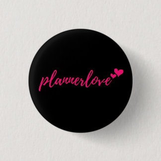 Bóton Redondo 2.54cm Pin preto do dom de Plannerlove