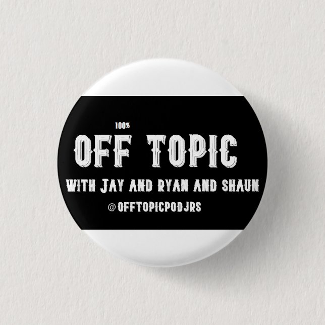 Bóton Redondo 2.54cm Pino (Frente)