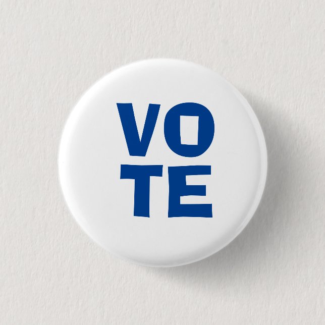 Bóton Redondo 2.54cm Pino de voto (Frente)