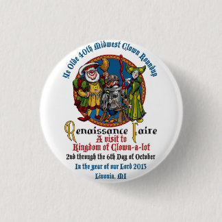 Bóton Redondo 2.54cm Pinos comemorativos do MCA 40th