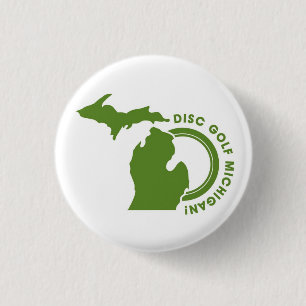 Bóton Redondo 2.54cm Pinos de Michigan do golfe do disco mini