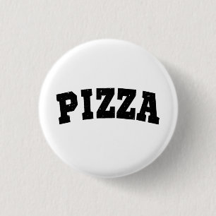 Bóton Redondo 2.54cm Pizza T-Shirt Trucker