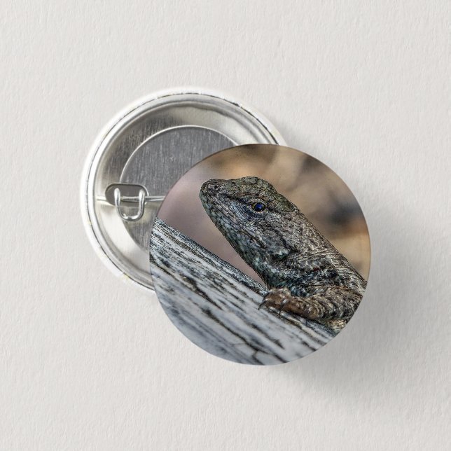 Bóton Redondo 2.54cm Prairie Lizard (Frente & Verso)