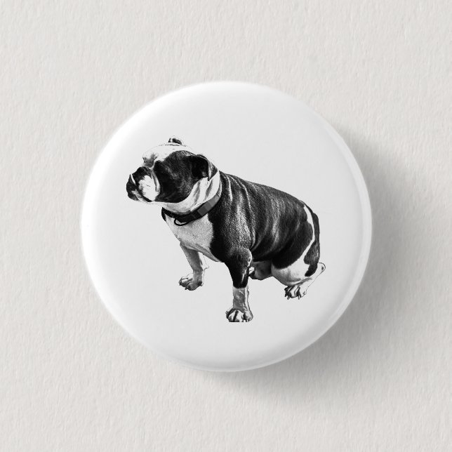 Bóton Redondo 2.54cm Present and Patient (Frente)