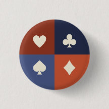 Presente de Naipe de Cartas Modernas Retro Poker &