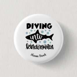 Bóton Redondo 2.54cm Presente engraçado do jardim de infância