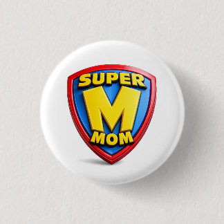 Bóton Redondo 2.54cm Presentes de Super Mãe para Super Mães
