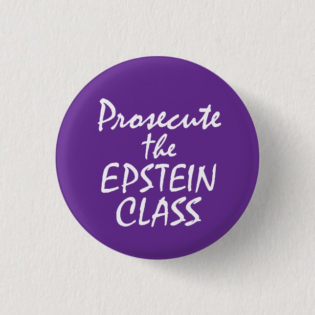 Bóton Redondo 2.54cm Processar a Classe Epstein (Frente)