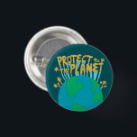 BÓTON REDONDO 2.54CM PROTEGER O PLANETA SALVAR A TERRA ECOLÓGICA<br><div class="desc">Veja este botão incrível! Adicione seu próprio texto. Faz um presente excelente! Veja meu compro de borboletas,  pássaros,  RVs,  acampamento,  caminhada,  flores e muito mais!</div>