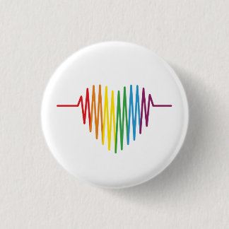 Bóton Redondo 2.54cm Pulso LGBTQ