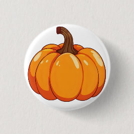 Bóton Redondo 2.54cm Pumpkin Bonito