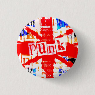 Bóton Redondo 2.54cm Punk Union Jack