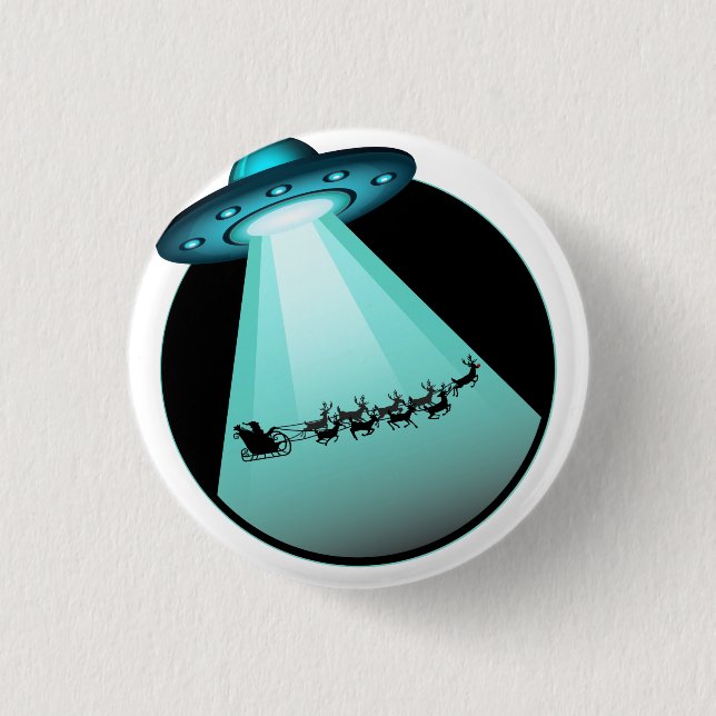 Bóton Redondo 2.54cm Quero Acreditar Em Papais noeis (Frente)