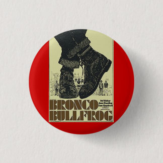 Bóton Redondo 2.54cm rã-gigante do bronco