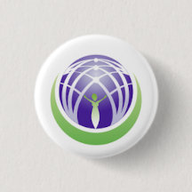 Recolha o botão global do logotipo da matriz das