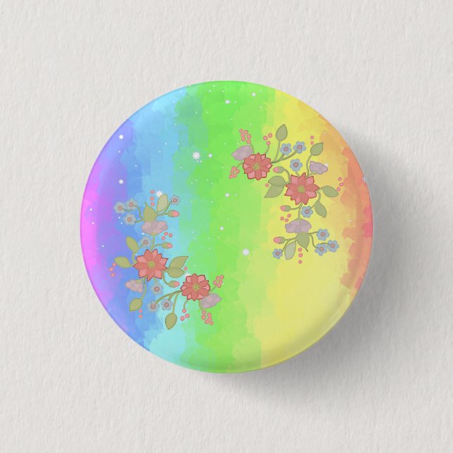 Bóton Redondo 2.54cm Regenbogen (Frente)