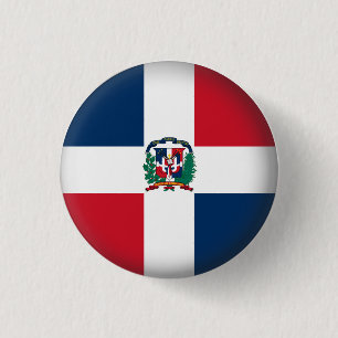 Bóton Redondo 2.54cm República Dominicana redonda