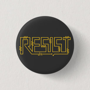 Bóton Redondo 2.54cm Resista o diagrama eletrônico da resistência