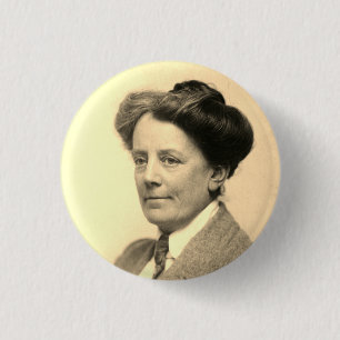 Bóton Redondo 2.54cm Retrato de Ethel Smyth (1922)