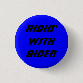 BÓTON REDONDO 2.54CM RIDIN' COM BIDEN