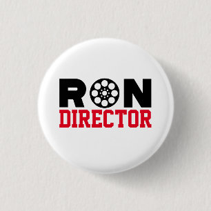 Bóton Redondo 2.54cm Ron Diretor