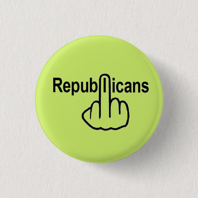 Bóton Redondo 2.54cm Sacudir dos Republicanos Button (Frente)