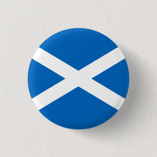 Bóton Redondo 2.54cm Scottish Flag, Flag of Scotland