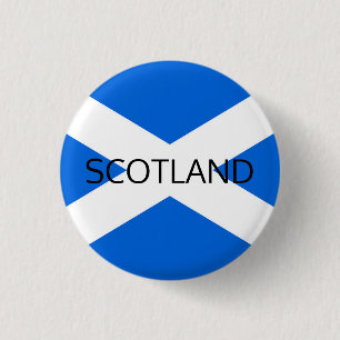 Bóton Redondo 2.54cm Scottish Flag Scotland pbcn