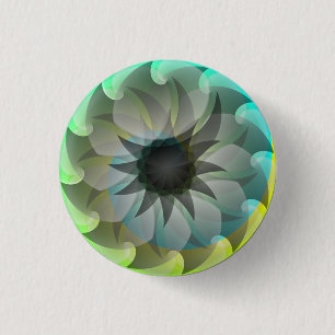Bóton Redondo 2.54cm Shark Pinback Button de Kenneth Yoncich