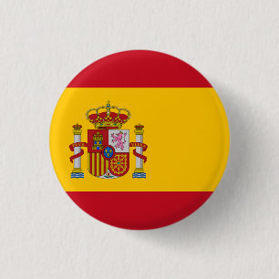Bóton Redondo 2.54cm Sinalizador Espanha (espanhol)