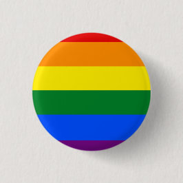 Bóton Redondo 2.54cm Sinalizador orgulho gay