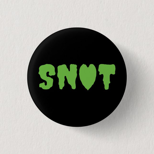 BÓTON REDONDO 2.54CM SNOT LOVE (Frente)