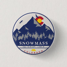 Snowmass Colorado Retro Sunset Ski Souvenirs