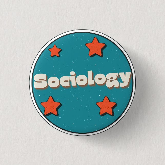 Bóton Redondo 2.54cm Sociologia (Frente)