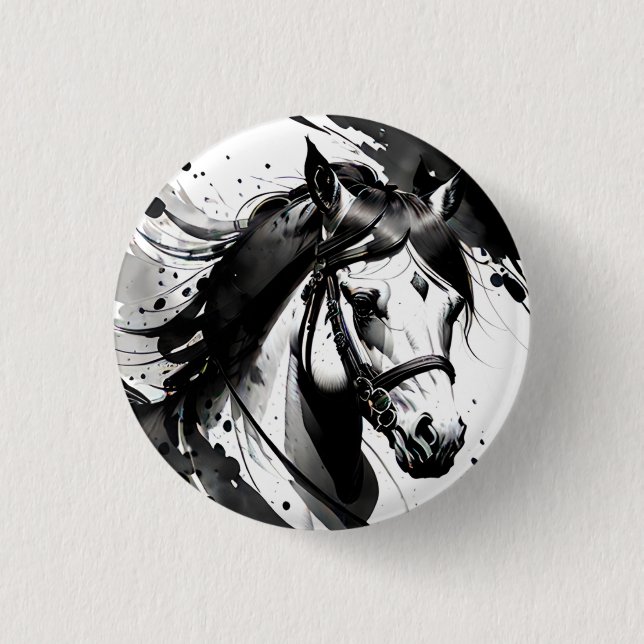 Bóton Redondo 2.54cm Spirit Pony 9 (Frente)