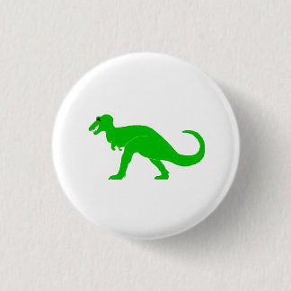 Bóton Redondo 2.54cm T-Rex verde