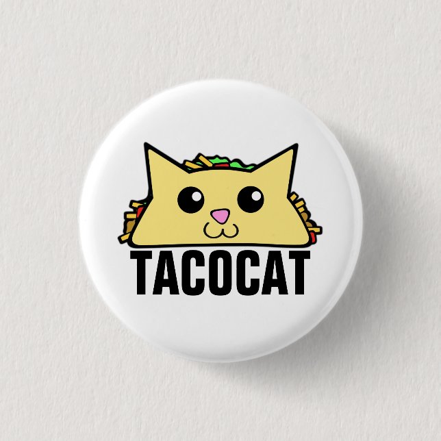 Bóton Redondo 2.54cm Taco Cat II (Frente)