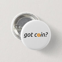 “tem moeda?” Bitcoin BTC | Botão