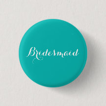Tema Azul do Pino Bridesmaid