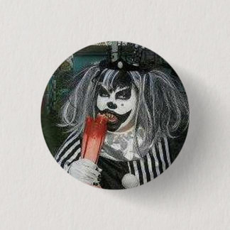 Bóton Redondo 2.54cm Tempo do petisco com Taffy o Klown
