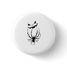 Terror de Teia de Aranha Preta e Branca de Hallowe