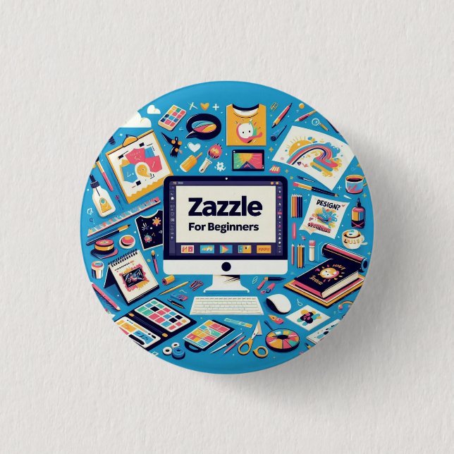 Bóton Redondo 2.54cm teste (Frente)