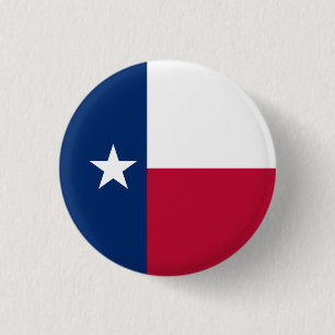 Bóton Redondo 2.54cm Texan Flag, Flag do Texas