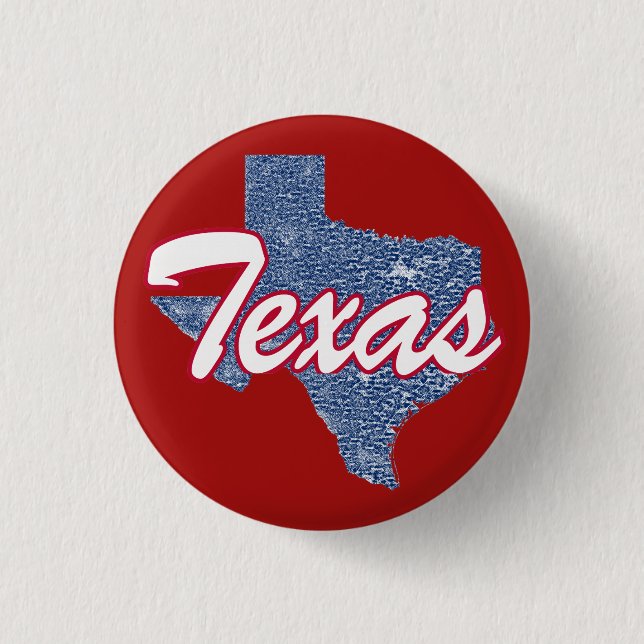 Bóton Redondo 2.54cm Texas (Frente)