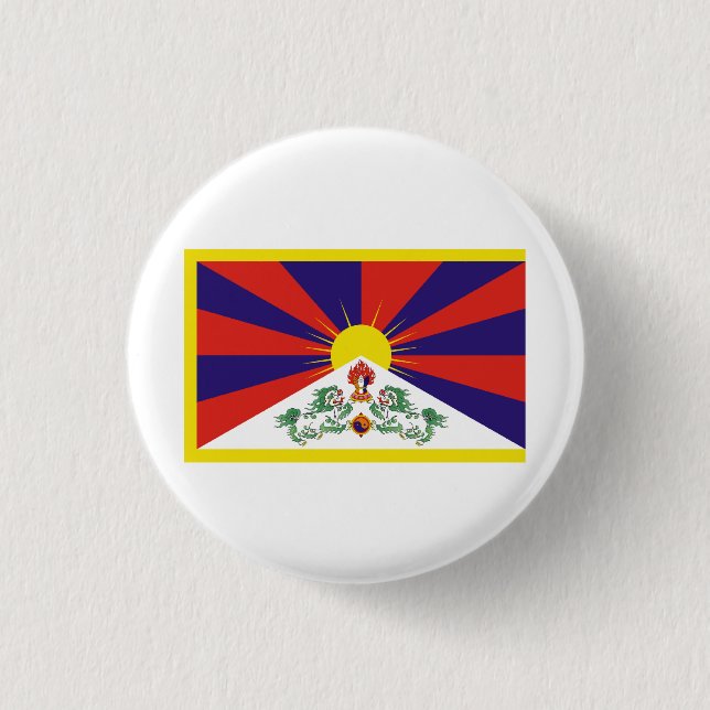 Bóton Redondo 2.54cm Tibet (Frente)