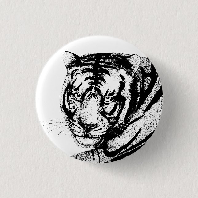 BÓTON REDONDO 2.54CM TIGRE (Frente)