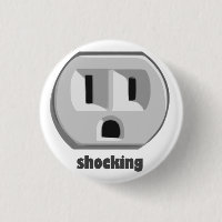 Tomada de eletricidade chocante